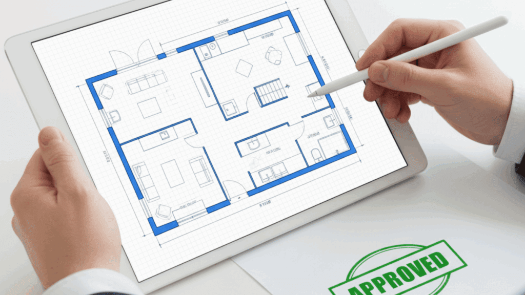 Floor plan blueprint